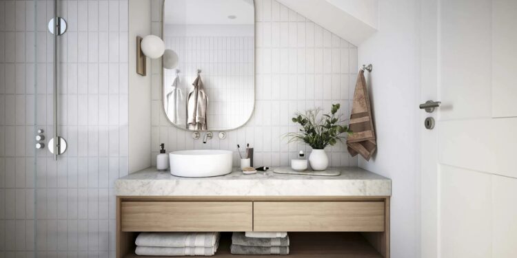 mueble lavabo del baño