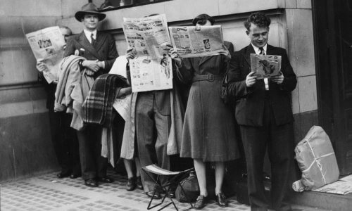 ¿Cuál fue la primera noticia en el mundo?