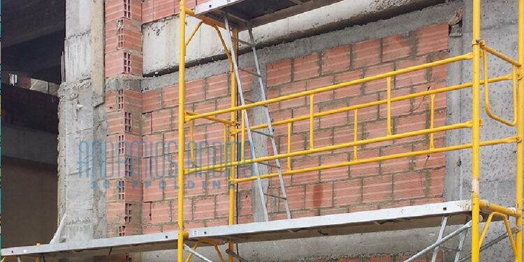 andamios para fachadas