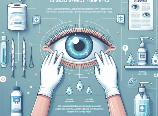 ¿Cómo desinfectar los ojos?