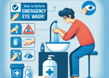 ¿Cómo hacer lavado de ojos emergencia?