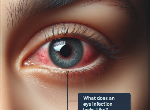 ¿Cómo se ve una infección en el ojo?