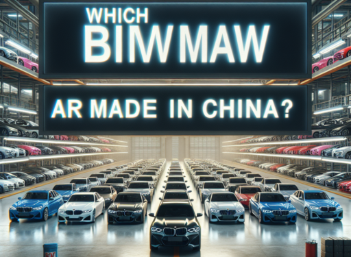 ¿Qué BMW se fabrican en China?