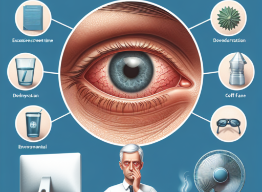 ¿Qué empeora el ojo seco?