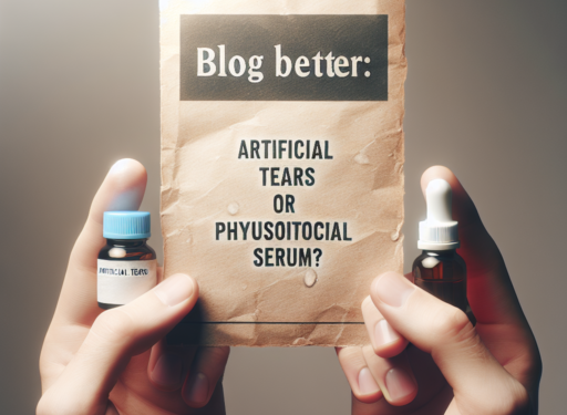 ¿Qué es mejor lágrimas artificiales o suero fisiológico?