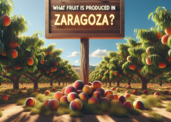 ¿Qué fruta se produce en Zaragoza?