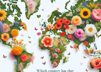 ¿Qué país tiene las flores más hermosas del mundo?