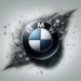 ¿Qué significa el logo negro de BMW?
