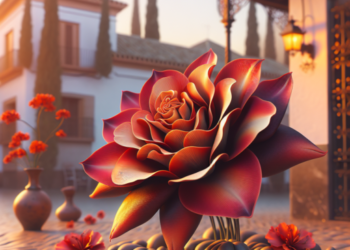 ¿Cuál es la flor flamenca?
