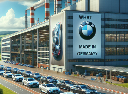 ¿Qué BMW se fabrica en Alemania?