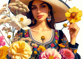 ¿Qué flor usan las españolas?