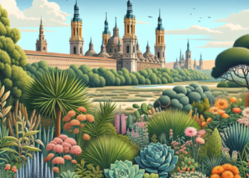 ¿Qué tipo de vegetacion hay en Zaragoza?