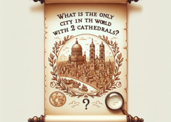 ¿Cuál es la única ciudad del mundo con dos catedrales?